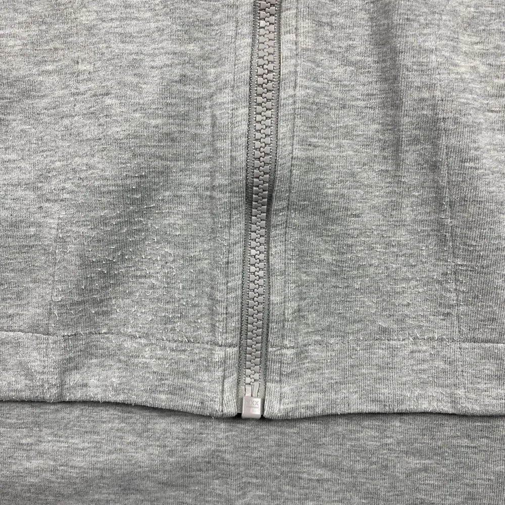 Nike Womens Sweatshirt Small Gray Hooded Full Zip Sports